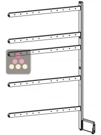 Unit&eacute; compl&eacute;mentaire Visiostyle 4 colonnes - 12 niveaux VISIORACK