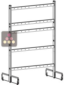 Module Visiostyle recto/verso 4 colonnes - 12 niveaux VISIORACK