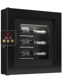 Cadre à vin Design et Silencieux mono-température pour 3 bouteille CALICE DESIGN