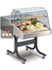 Comptoir réfrigéré vitré pour fromages, charcuteries, viandes ou produits frais TECNOX
