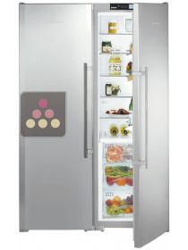 Combiné réfrigérateur, congélateur, fabrique à glaçons et zone Biofresh LIEBHERR