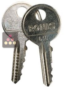 Lot de 2 clés de remplacement pour cave à vin Artevino porte pleine ARTEVINO