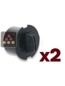 Lot de 2 filtres à charbon actif pour caves à vin Liebherr LIEBHERR