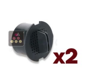 Lot de 2 filtres à charbon actif pour caves à vin Liebherr LIEBHERR