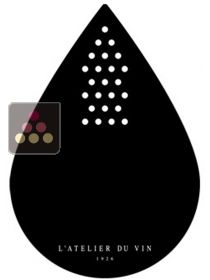 Lot de 5 verseurs aérateurs souples noir  L'ATELIER du VIN