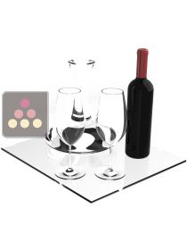 Étagère réglable en verre trempé pour vitrine Calice Design CALICE DESIGN