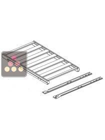 Clayettes coulissantes en hêtre pour caisse bois VISIORACK