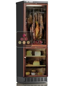Combiné de cave à charcuterie et cave à fromage encastrable jusqu'à 100 kg - Version Spéciale CALICE