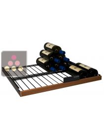 Clayette de stockage fronton droit porte &eacute;tiquette VINOSAFE