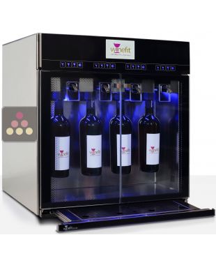 Distributeur de vin au verre 1 température pour 4 bouteilles WINEFIT