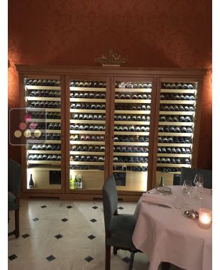 Cave à vin 3 températures de conservation et/ou de service sur-mesure Ma Cave à Vin