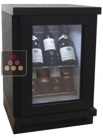 Mini-cave à vin 100% silencieuse avec habillage bois personnalisable pour 8 bouteilles WINEBAR
