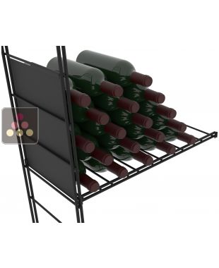 Flanc metal intérieur pour rangement modulaire Architecture Intérieure du Vin ARCHITECTURE INTERIEURE DU VIN