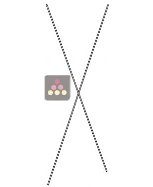 Croisillons pour rangement modulaire Architecture Intérieure du Vin - H220cm (L) ARCHITECTURE INTERIEURE DU VIN