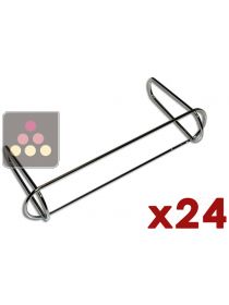 Lot de 24 paniers pour bouteilles de taille magnum CHAIN MY WINE