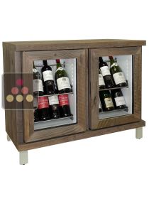 Mini-cave à vin 100% silencieuse avec habillage bois personnalisable WINEBAR