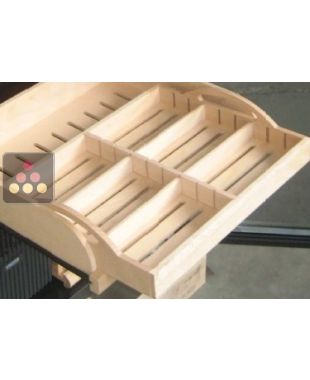 Plateau en bois amovible pour cave à cigares Calice CALICE