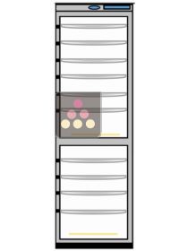 Cave à fromages double compartiment jusqu'à 100 kg CALICE
