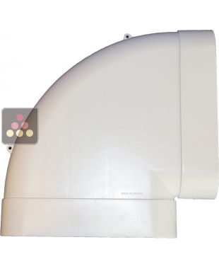 Minigaine ABS Coude 90° horizontal (60*200)  FRIAX