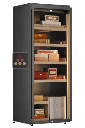 Cave à cigares avec régulation électronique de température et hygrométrie - Pose libre
