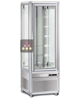Vitrine verticale positive ventilée - Stockage grilles - 350L TECFRIGO