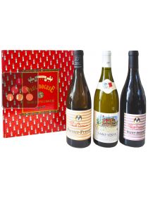 Coffret de 3 bouteilles de vin avec étiquette Paul BOCUSE PAUL BOCUSE