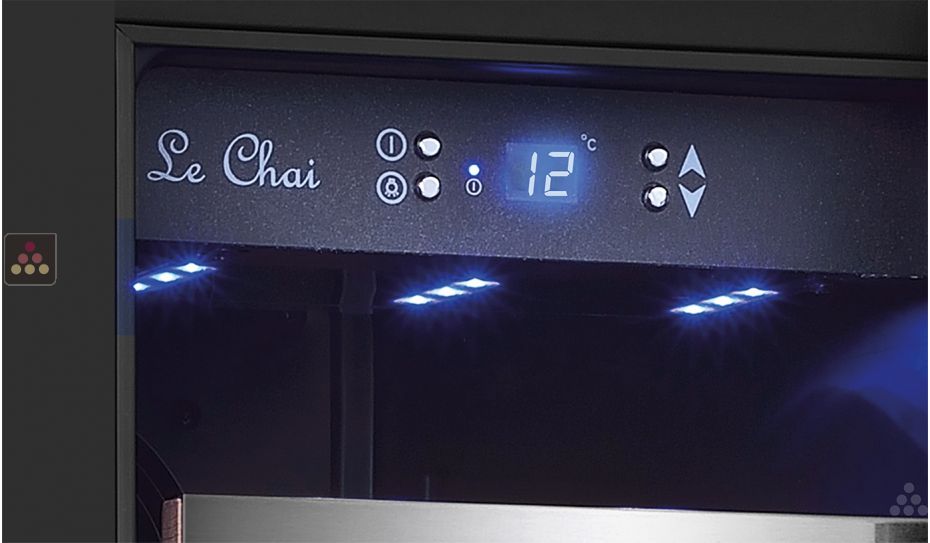 Cave à vin 2 températures de service