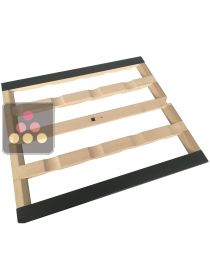 Clayette de stockage en bois à fronton noir DOMETIC