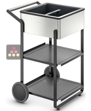 Bar mobile d'extérieur avec bac isotherme de présentation DOMETIC