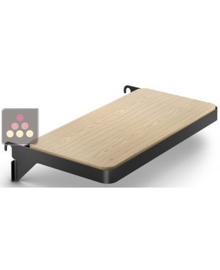 Table d'extension amovible pour MoBar ACI-MBR100 en acier et chêne massif DOMETIC