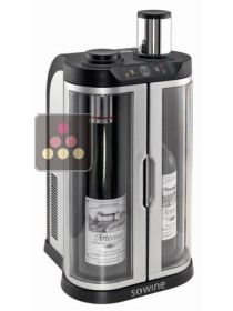 Bar à Vin 2 bouteilles avec conservation de bouteilles ouvertes SOWINE