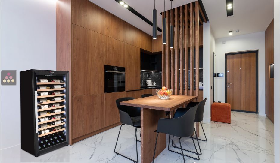 Cave à vin mono-température de conservation ou Multi températures de service