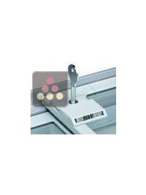 Serrure pour conservateur négatif à couvercles vitrés coulissants
 LIEBHERR PRO