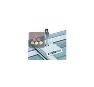 Serrure pour conservateur négatif à couvercles vitrés coulissants
 LIEBHERR PRO