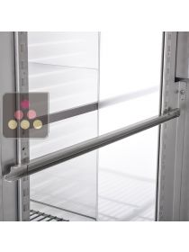 Glissière inox côté gauche pour armoires Gastronormes 2 portes LIEBHERR PRO