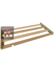 Clayette de stockage en bois à fronton argenté DOMETIC