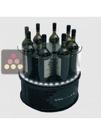 Rafraichisseur 1 température pour 8 bouteilles de vin & Champagne avec éclairage led SAYL