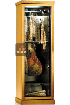 Cave à charcuterie de conservation - Habillage bois
