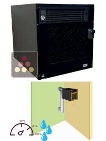 Climatiseur de cave monobloc gainable et encastrable jusqu'à 48m³ - Refroidissement, chauffage et humidificateur - Installation externe FRIAX