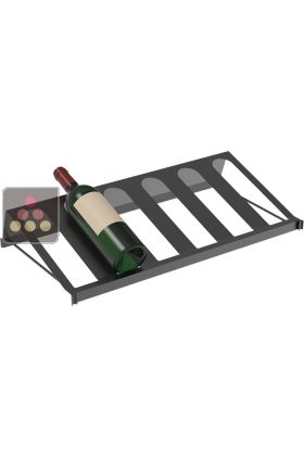 Tablette Skin inclinée pour rangement modulaire Architecture Intérieure du Vin - Largeur 60cm