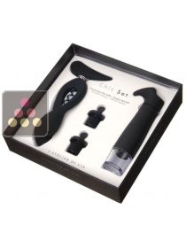 Coffret tire-bouchon Chic Lady Set noir  L'ATELIER du VIN