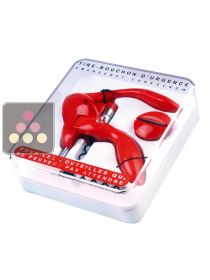 Tire bouchon &agrave; levier d'urgence L'ATELIER du VIN