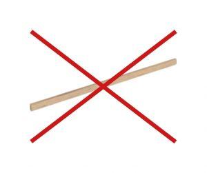 Sans baguette bois d'habillage 