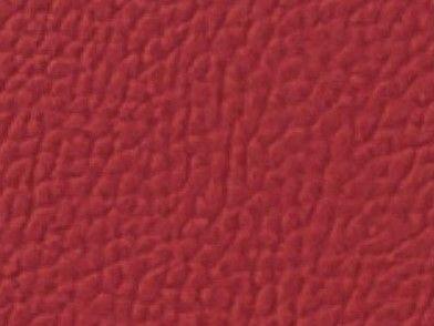 Le panneau intérieur est habillé d'éco-cuir rouge (simili-cuir à faible impact environnemental)