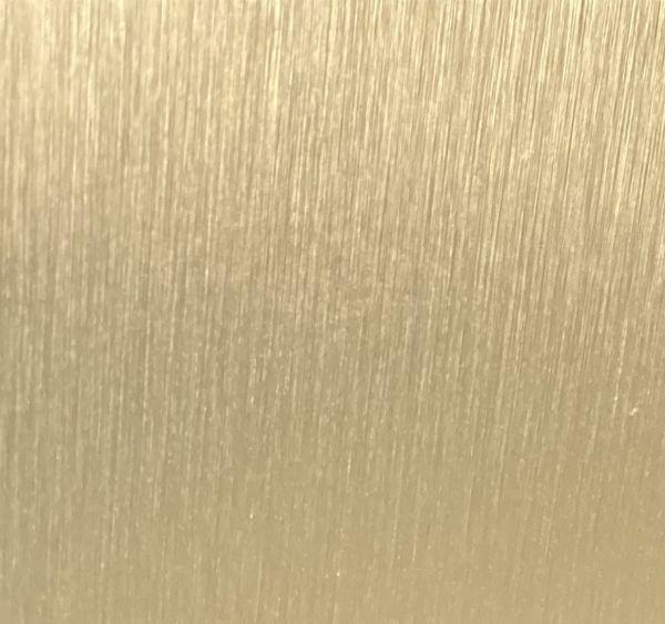 Habillage recouvert d'un stratifié effet Or satiné
