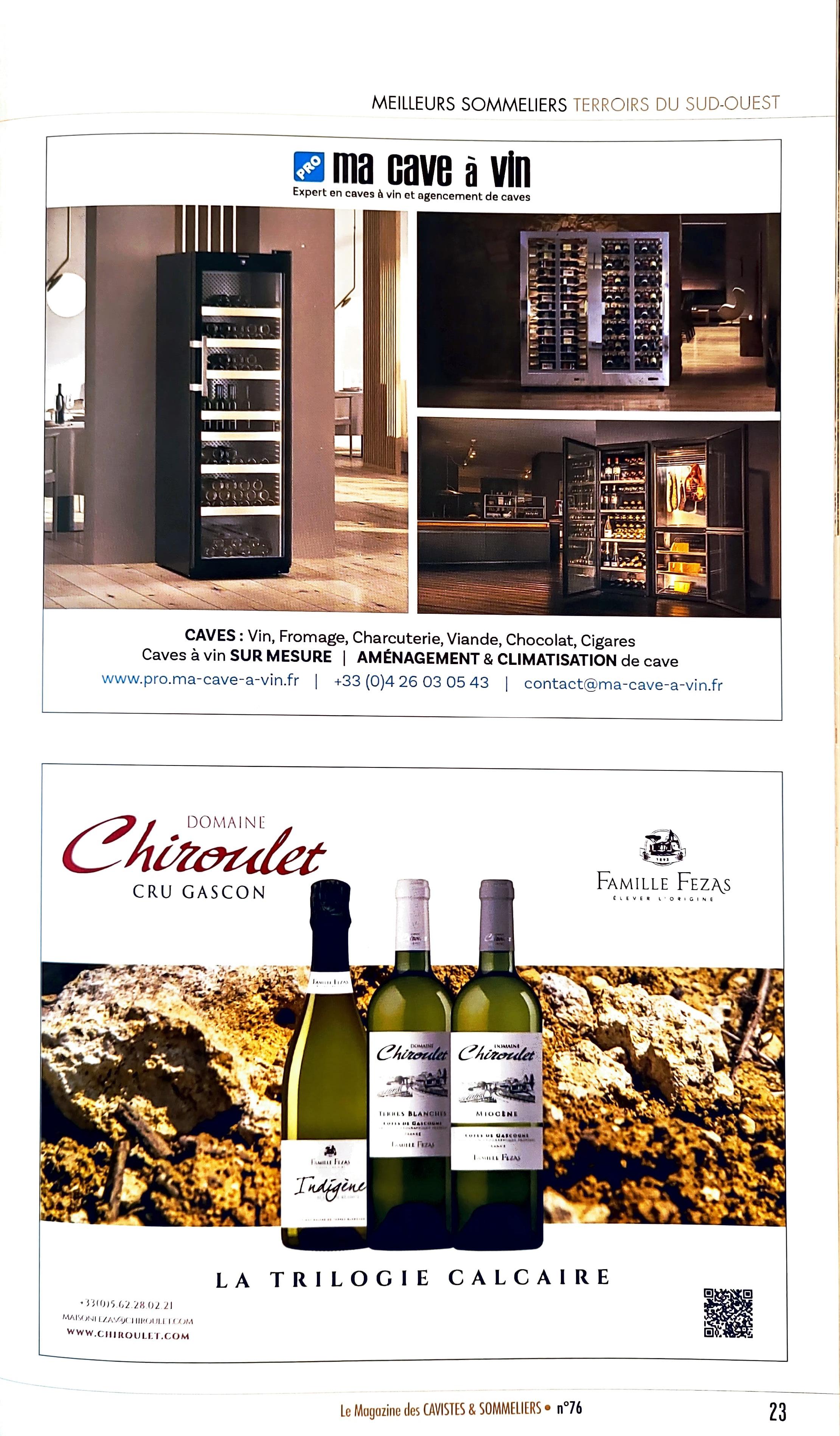 Le Magazine des Cavistes & Sommeliers